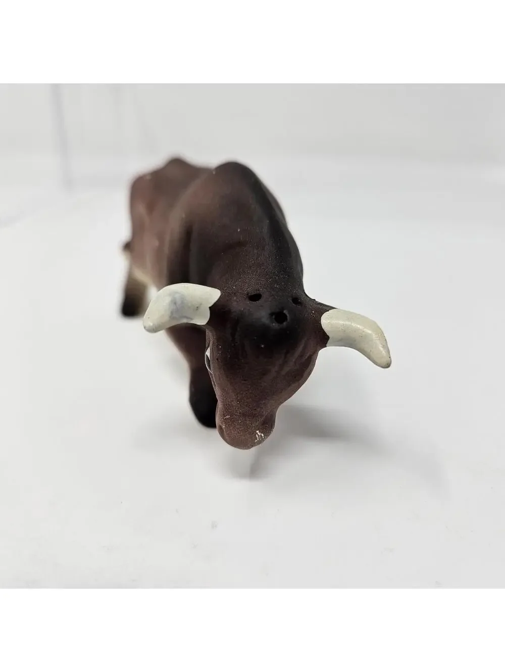 Vintage Fighting Bull & Matador Salt Pepper Shaker Set Japan, Toro!